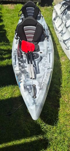 2 double kayaks