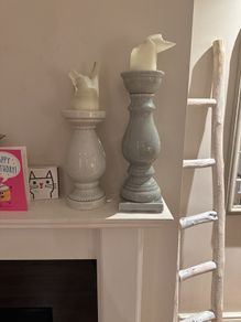 candle holders x2