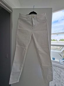 Karen Millen, white jeans size 14, excellent condition