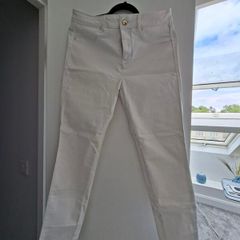 Karen Millen, white jeans size 14, excellent condition