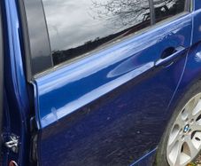 E90 3 series doors and boot lid blue