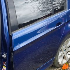 E90 3 series doors and boot lid blue