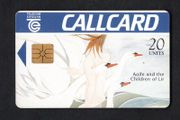 1994 Ireland 20 unit The Irish Mythology definitive Aoife and the Children of Lir (Gemplus) Call Card Used. Telecom Eireann card number 1069.