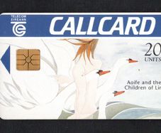 1994 Ireland 20 unit The Irish Mythology definitive Aoife and the Children of Lir (Gemplus) Call Card Used. Telecom Eireann card number 1069.