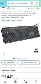 Logi Mx Keys Fullsize