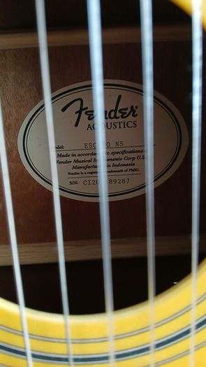 Fender ESC-110 NS Classical Guitar Nylon String