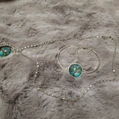Tree of life necklace, earrings and bracelet set