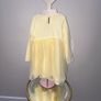Baby Girls Yellow Long Sleeved Unicorn Tutu Dress Image 9