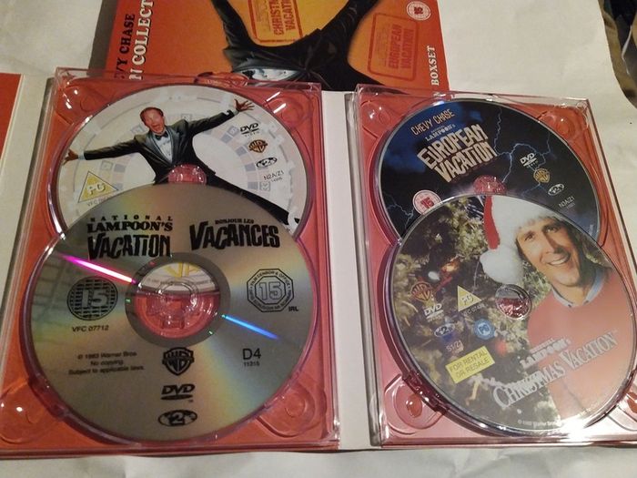 Chevy Chase Vacation Collection Dvd Boxset