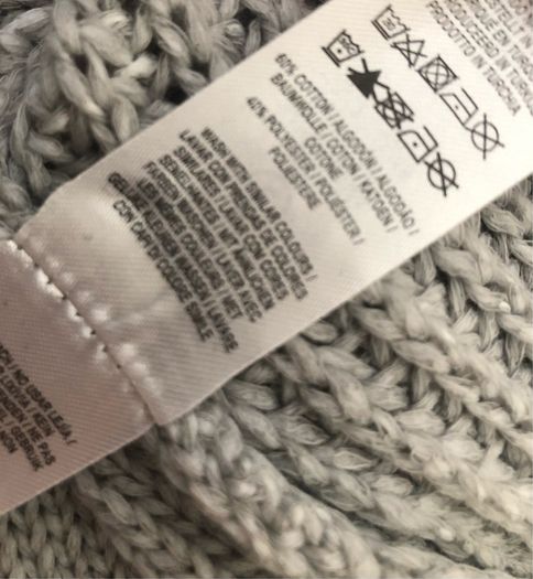 Women's Grey Pearl detail jumper