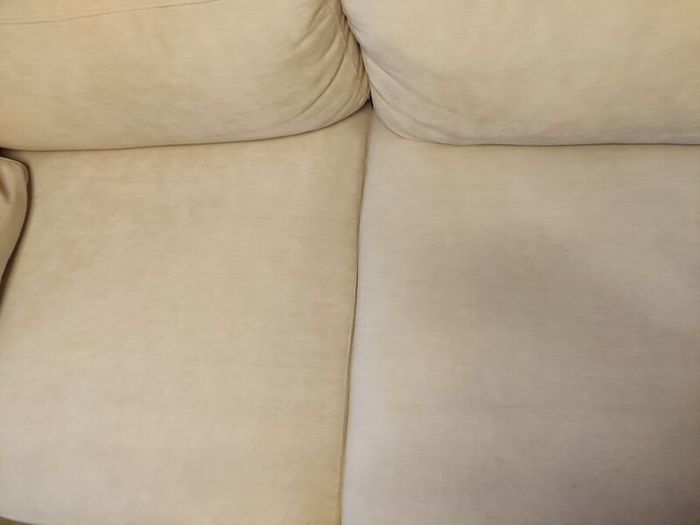 Brand New Comfortable 3 Seater Fabric Sofa Cream Beige Unused Condition
