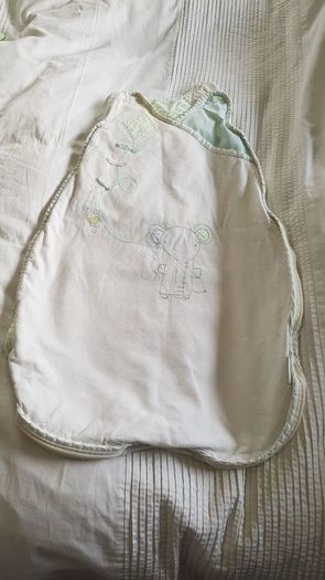 Mamas and papas nursery set quilt, bumper, sleep bag, curtains, changing mat & accessories