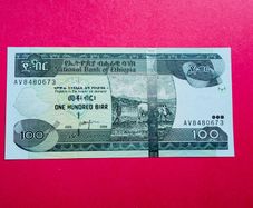 Ethiopia  100 Birr  2000-2008  52b ( Uncirculated )