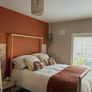 IKEA GJORA Double Bed, Mattress & JYSK Side Lockers Image 2