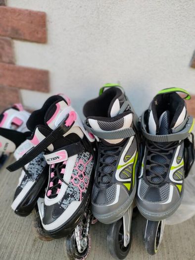 2 Pairs Of Roller Blades