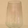 Crackled base vases with smokey tint- cash and collection only Image 2