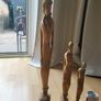 Wooden 3 piece figures Image 2