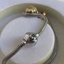 Christina Sterling Silver Charm Bracelet With Real TOPAZ CDL 925 I Image 2