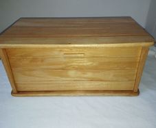 Vintage Beechwood Bread box