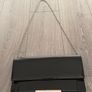 Black Patent Faith Clutch / Crossbody Bag_Like New Image 3