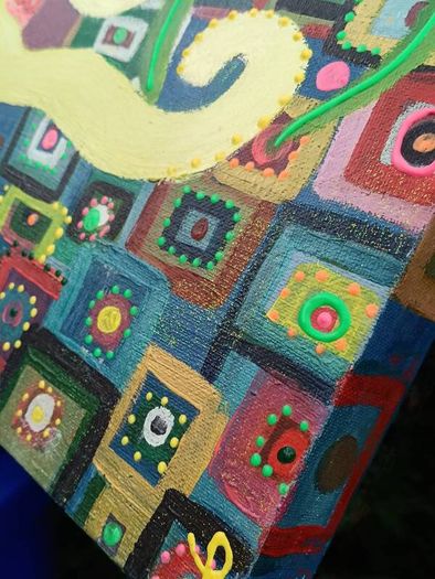 Lucia Cullinane Large Acrylic on Canvas