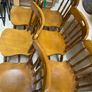 6 x Lovely Wooden Kitchen Dining Chairs - Can Deliver Image 2