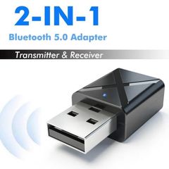 Mini Wireless Bluetooth 5.0 Transmitter Receiver Adapter Stereo Audio Music