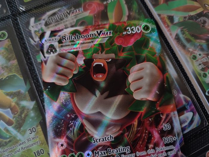 Rillaboom VMAX ! Ultra Rare ! from Rebel Clash Set ! 2020 ! Pokemon Card !