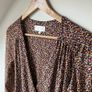 Fabienne Chapot 'Melissa' Long-Sleeve Ditsy Floral Wrap Dress S Image 4