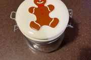 Christmas Gingerbread Mason jar