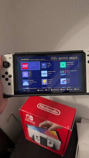 Nintendo Switch OLED Modded 512gb