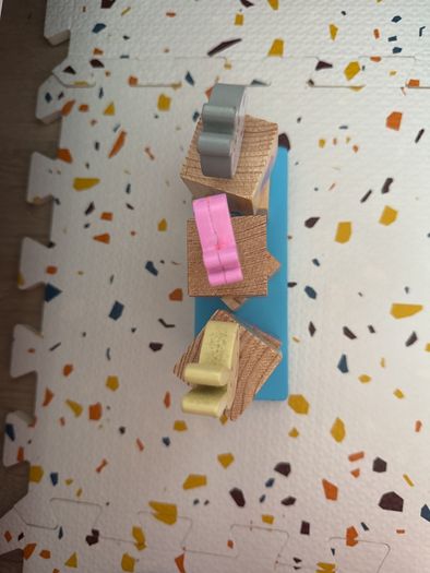 peppa pig wooden stacking toy