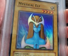 Yugioh - Mystical Elf - LOB - PSA 9