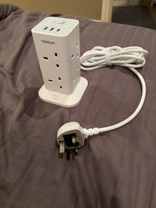 Tessan tower extension 8 way + usb