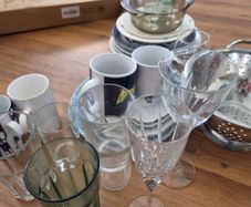 Free dishes and glasses