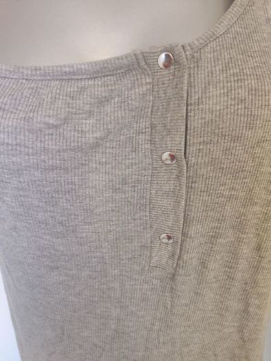 BNWT Missguided plus popper off shoulder grey maxi dress size UK26 EU54 Postage included