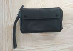 Golunski Black Leather Man-Bag