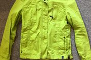 Lime green jacket