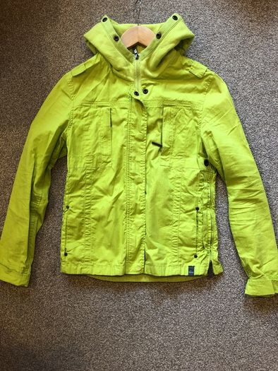 Lime green jacket