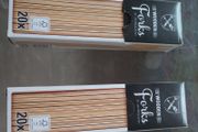 20xwooden forks pack