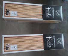 20xwooden forks pack