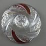 Glass bonbon dish with lid 23 cm Image 5