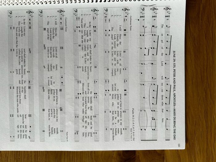 Lectionary Psalms Joseph Gelineau, SJ and Michel Guimont book