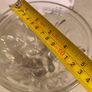 Vintage 2 Victorian Glass Jelly Moulds one have a chip. Image 3