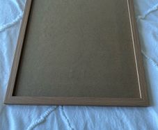 Wood effect frame size 38x30cms