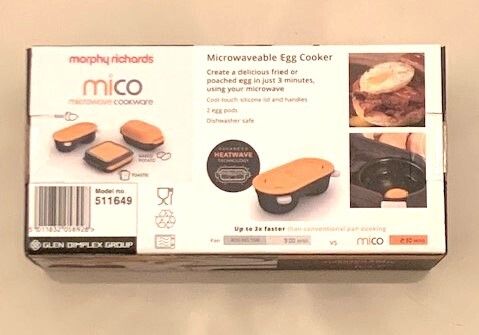 Morphy Richards Microwave Egg Poacher