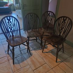 Ercol bistro chairs mid- century