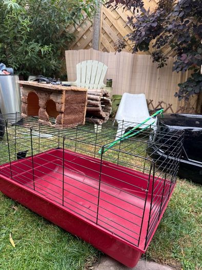 Hutch for guinea pigs etc