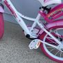 Girls 16" Unicorn Bike with stabilisers, by Dino Bikes Image 10