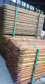 Tree Stakes - Round Timber Posts